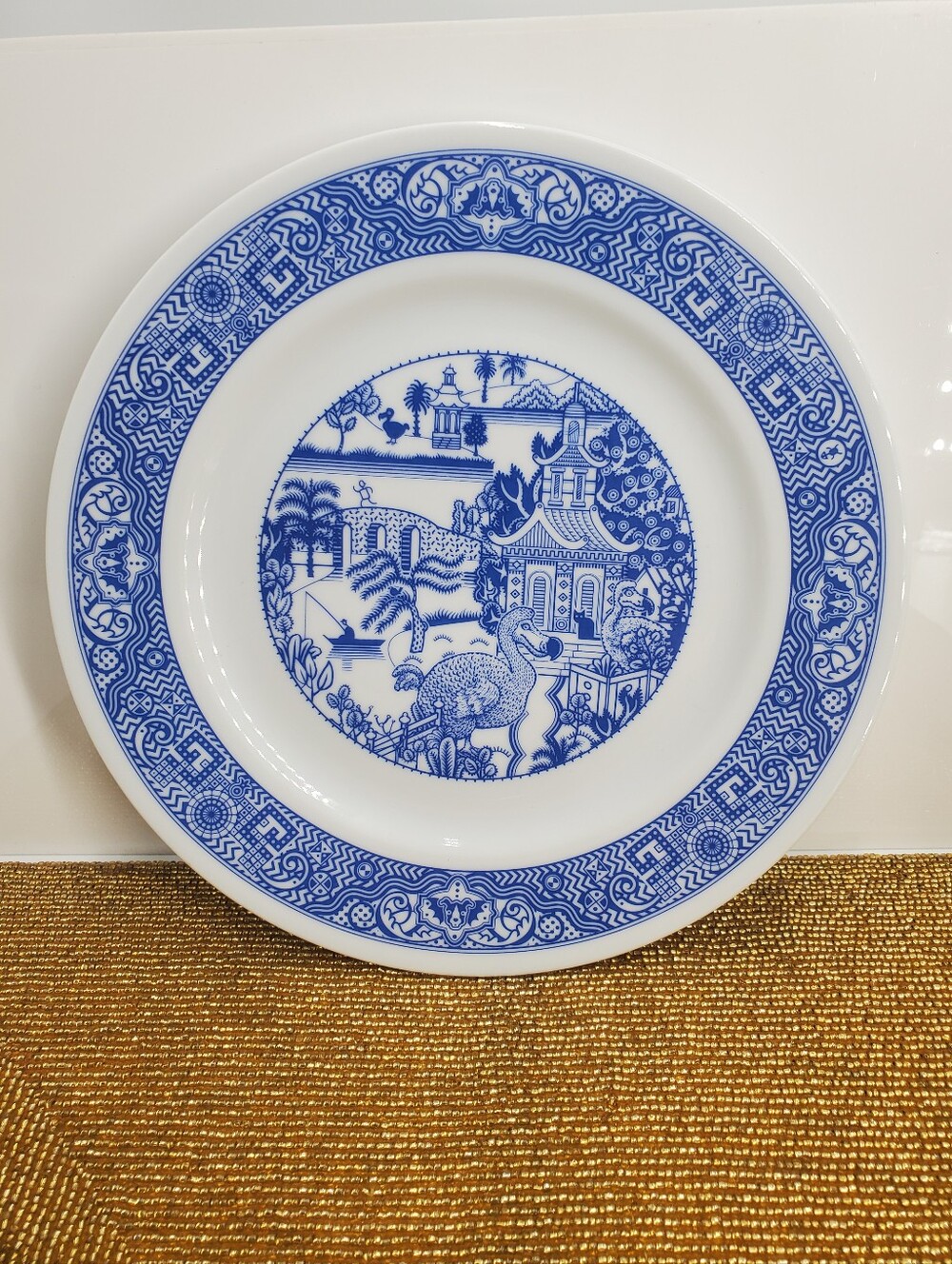Calamityware "Now What? Series" Porcelain Salad Plate "Major Dodo" 2019 (NAV1)